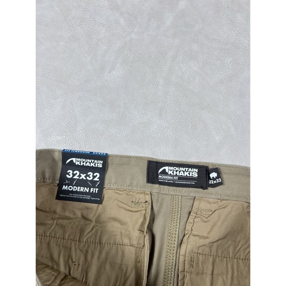 Mountain Khakis Pants Mens 32x32 Retro Khaki Teton Modern Fit Straight Leg Chino - Picture 4 of 12